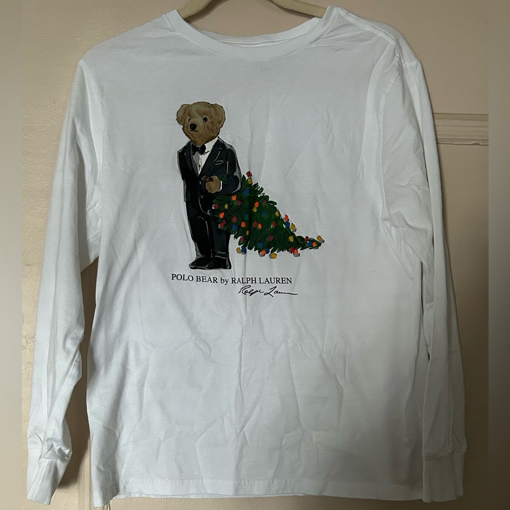 Polo by Ralph Lauren Tuxedo Holiday Bear
Boys XL